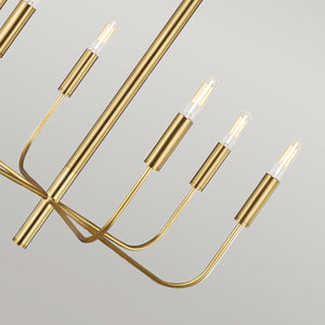 Feiss Chandelier from the Brianna range. Brianna 6 lt Chandelier Product Code = FE-BRIANNA6-BB