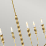 Feiss Chandelier from the Brianna range. Brianna 6 lt Chandelier Product Code = FE-BRIANNA6-BB