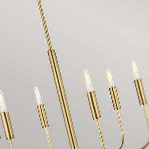 Feiss Chandelier from the Brianna range. Brianna 6 lt Chandelier Product Code = FE-BRIANNA6-BB