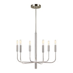Feiss Chandelier from the Brianna range. Brianna 6 lt Chandelier Product Code = FE-BRIANNA6-PN