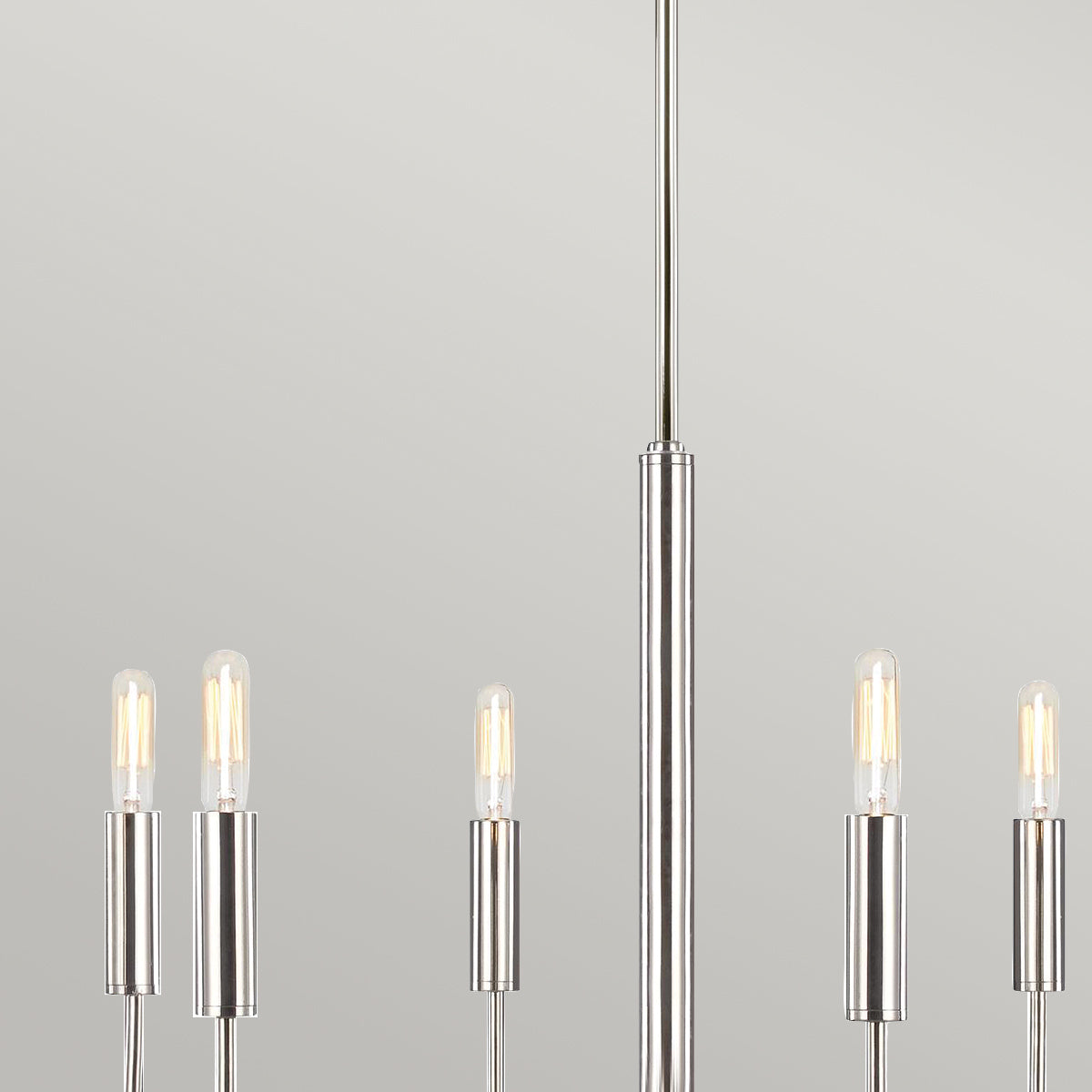 Feiss Chandelier from the Brianna range. Brianna 6 lt Chandelier Product Code = FE-BRIANNA6-PN