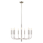Feiss Chandelier from the Brianna range. Brianna 9 Light Chandelier Product Code = FE-BRIANNA9-PN