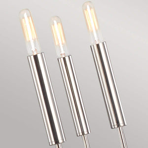 Feiss Chandelier from the Brianna range. Brianna 9 Light Chandelier Product Code = FE-BRIANNA9-PN