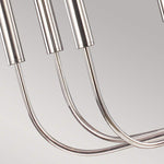 Feiss Chandelier from the Brianna range. Brianna 9 Light Chandelier – SKU FE-BRIANNA9-PN