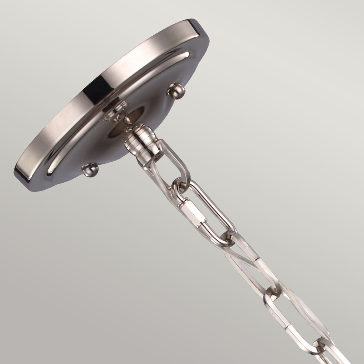 Feiss Pendant from the Cadence range. Cadence 2 Light Pendant - Polished Nickel/Brushed Steel Product Code = FE-CADENCE-2P-BS