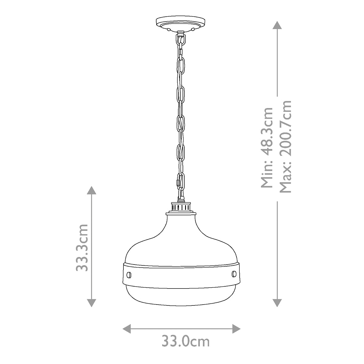 Feiss Pendant from the Cadence range. Cadence 2 Light Pendant - Polished Nickel/Brushed Steel Product Code = FE-CADENCE-2P-BS