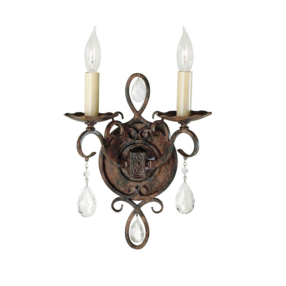 Feiss Wall Light from the Chateau range. Chateau 2 Light Wall Light Product Code = FE-CHATEAU2