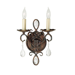 Feiss Wall Light from the Chateau range. Chateau 2 Light Wall Light Product Code = FE-CHATEAU2