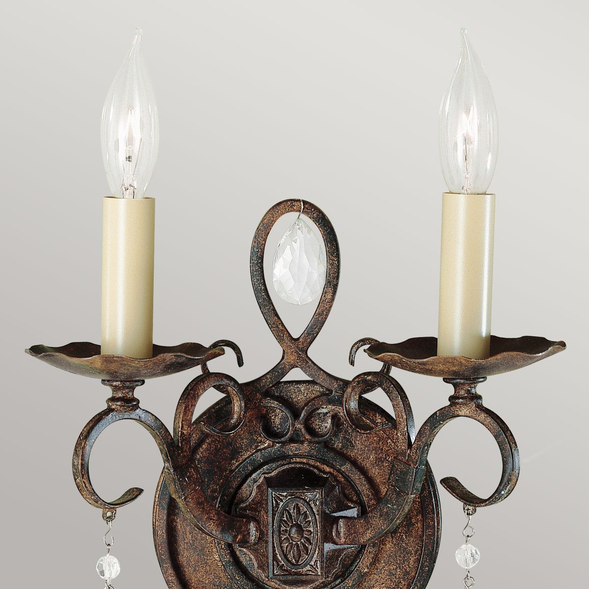 Feiss Wall Light from the Chateau range. Chateau 2 Light Wall Light – SKU FE-CHATEAU2