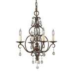 Feiss Chandelier from the Chateau range. Chateau 4 Light Chandelier Product Code = FE-CHATEAU4