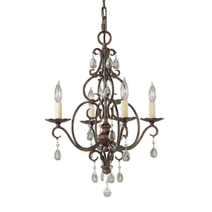 Feiss Chandelier from the Chateau range. Chateau 4 Light Chandelier Product Code = FE-CHATEAU4