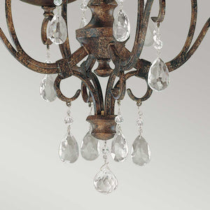 Feiss Chandelier from the Chateau range. Chateau 4 Light Chandelier Product Code = FE-CHATEAU4