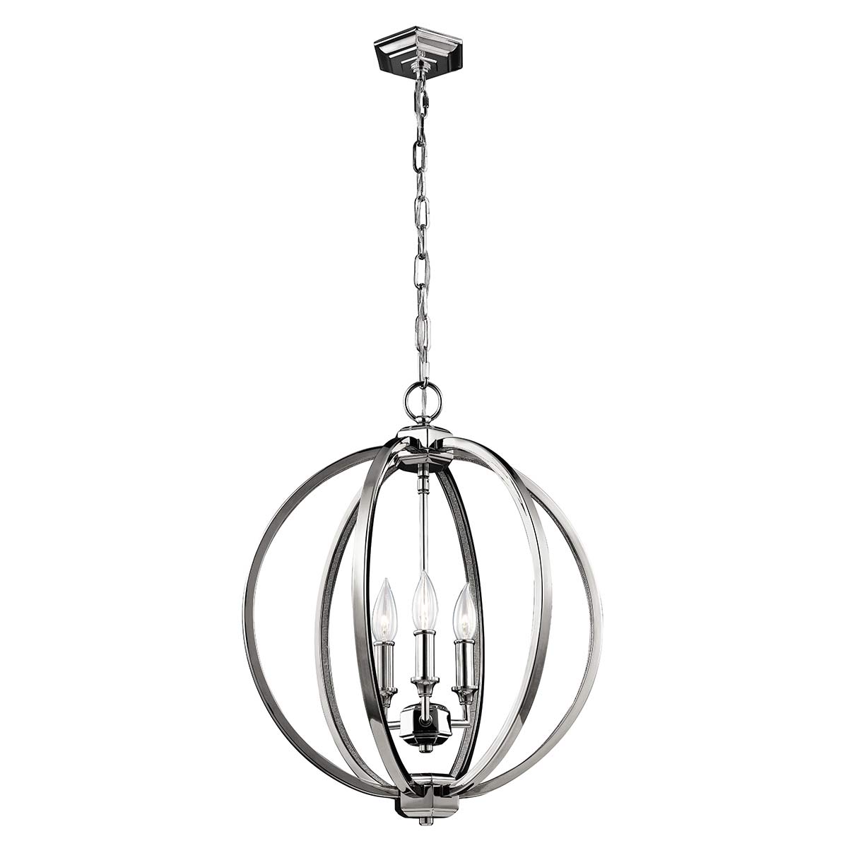 Feiss Pendant from the Corinne range. Corinne 3 Light Medium Pendant Product Code = FE-CORINNE-3P-M