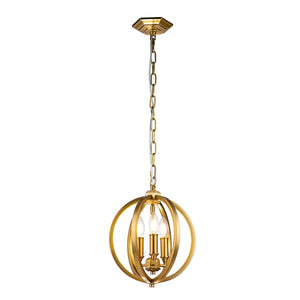 Feiss Pendant from the Corinne range. Corinne 3 Light Small Pendant Product Code = FE-CORINNE-3P-S-BB