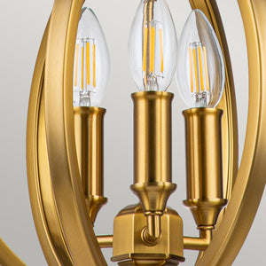 Feiss Pendant from the Corinne range. Corinne 3 Light Small Pendant Product Code = FE-CORINNE-3P-S-BB