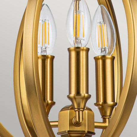 Feiss Pendant from the Corinne range. Corinne 3 Light Small Pendant Product Code = FE-CORINNE-3P-S-BB