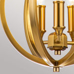 Feiss Pendant from the Corinne range. Corinne 3 Light Small Pendant Product Code = FE-CORINNE-3P-S-BB