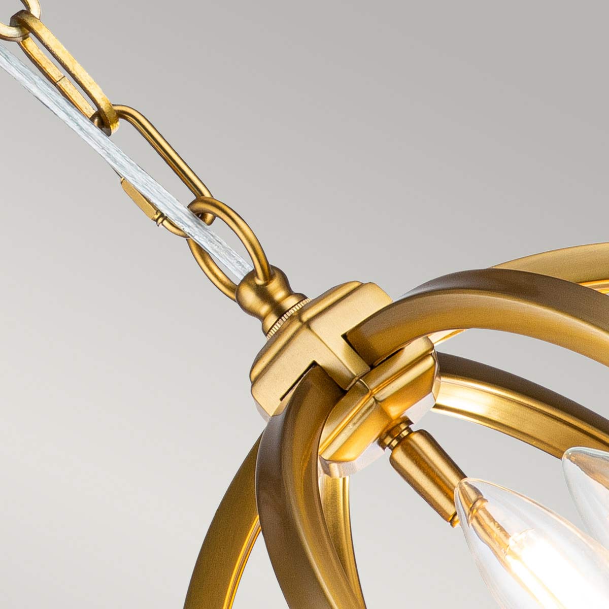 Feiss Pendant from the Corinne range. Corinne 3 Light Small Pendant Product Code = FE-CORINNE-3P-S-BB