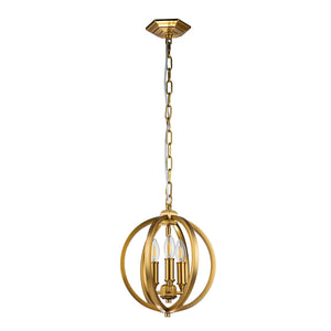 Feiss Pendant from the Corinne range. Corinne 3 Light Small Pendant Product Code = FE-CORINNE-3P-S-BB