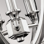 Feiss Pendant from the Corinne range. Corinne 3 Light Small Pendant Product Code = FE-CORINNE-3P-S