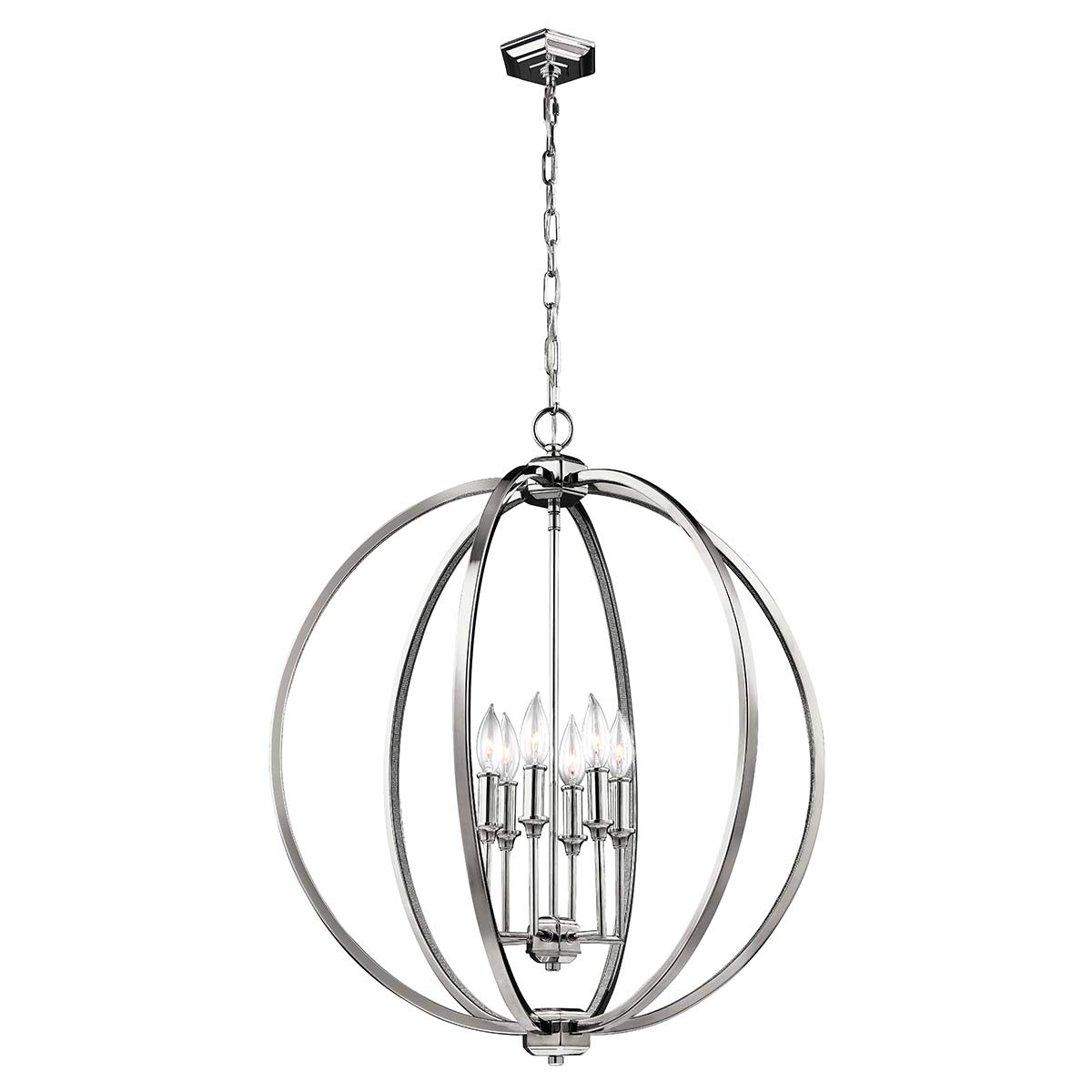 Feiss Pendant from the Corinne range. Corinne 6 Light Pendant Product Code = FE-CORINNE-6P-L