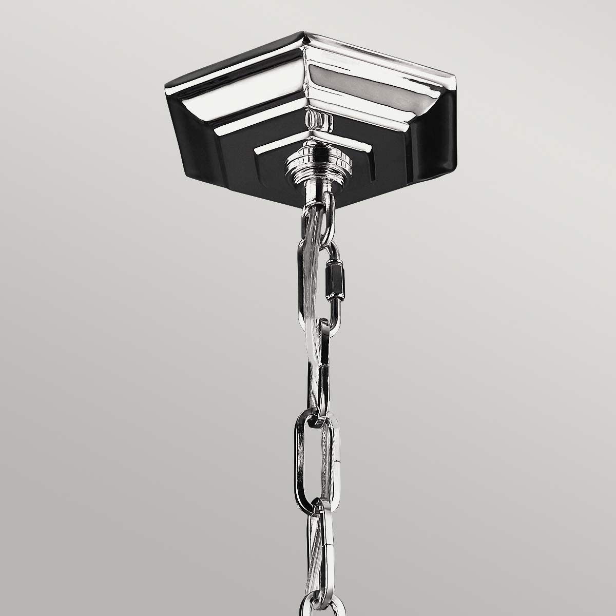 Feiss Pendant from the Corinne range. Corinne 6 Light Pendant Product Code = FE-CORINNE-6P-L