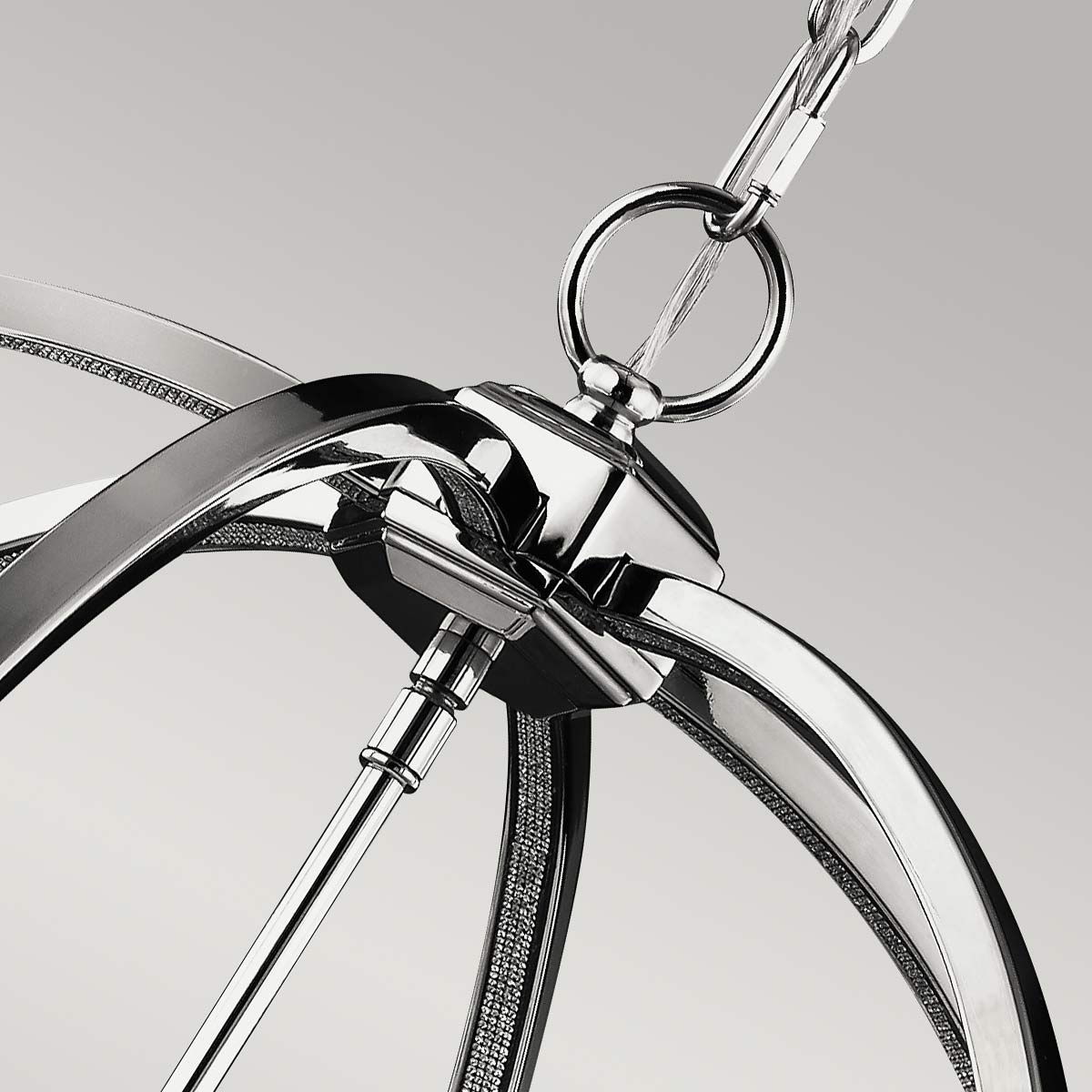 Feiss Pendant from the Corinne range. Corinne 6 Light Pendant Product Code = FE-CORINNE-6P-L