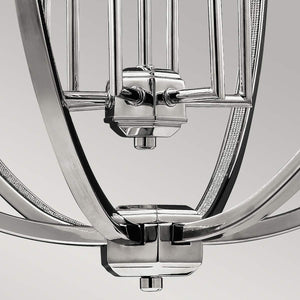 Feiss Pendant from the Corinne range. Corinne 6 Light Pendant Product Code = FE-CORINNE-6P-L