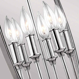 Feiss Pendant from the Corinne range. Corinne 6 Light Pendant Product Code = FE-CORINNE-6P-L