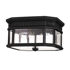 Feiss Ceiling Flush from the Cotswold Lane range. Cotswold Lane 2 Light Flush Ceiling Mount Product Code = FE-COTSLN-F-BK