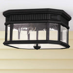 Feiss Ceiling Flush from the Cotswold Lane range. Cotswold Lane 2 Light Flush Ceiling Mount Product Code = FE-COTSLN-F-BK