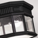 Feiss Ceiling Flush from the Cotswold Lane range. Cotswold Lane 2 Light Flush Ceiling Mount Product Code = FE-COTSLN-F-BK
