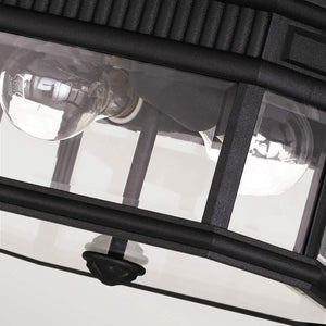 Feiss Ceiling Flush from the Cotswold Lane range. Cotswold Lane 2 Light Flush Ceiling Mount Product Code = FE-COTSLN-F-BK