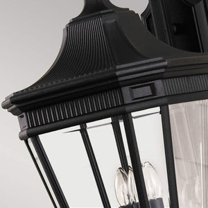 Feiss Outdoor Wall Light from the Cotswold Lane range. Cotswold Lane 3 Light Large Wall Lantern Product Code = FE-COTSLN2-L-BK