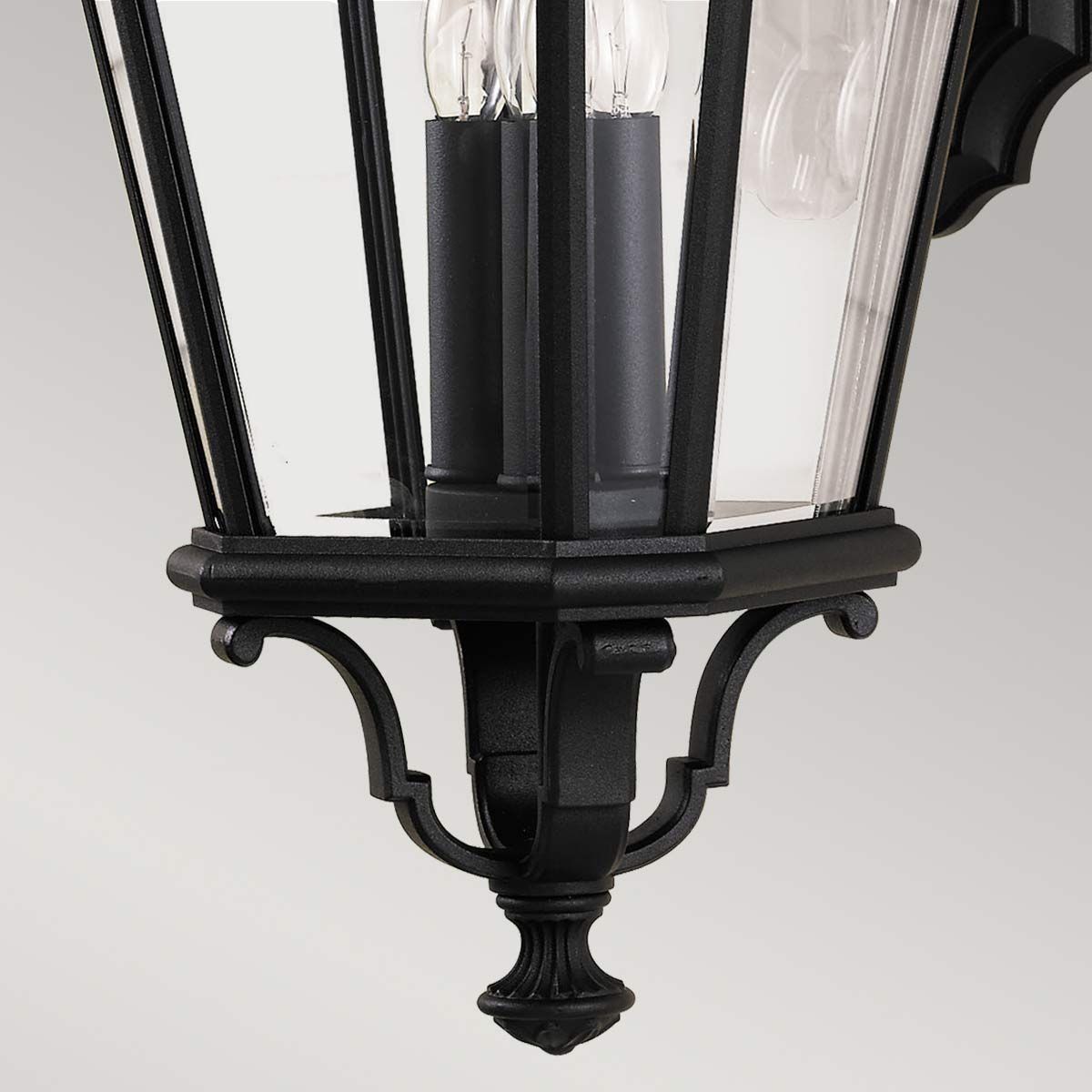 Feiss Outdoor Wall Light from the Cotswold Lane range. Cotswold Lane 3 Light Large Wall Lantern – SKU FE-COTSLN2-L-BK