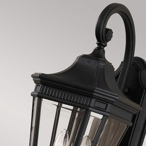 Feiss Outdoor Wall Light from the Cotswold Lane range. Cotswold Lane 2 Light Medium Wall Lantern Product Code = FE-COTSLN2-M-BK