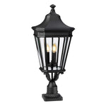Feiss Cotswold Lane 3 Light Large Pedestal FE-COTSLN3-L-BK