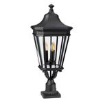 Feiss Cotswold Lane 3 Light Large Pedestal FE-COTSLN3-L-BK