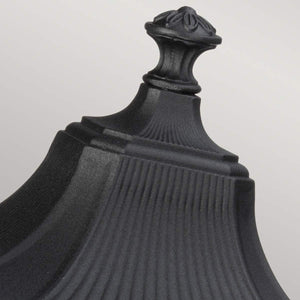 Feiss Pedestal Lantern from the Cotswold Lane range. Cotswold Lane 2 Light Medium Pedestal Product Code = FE-COTSLN3-M-BK