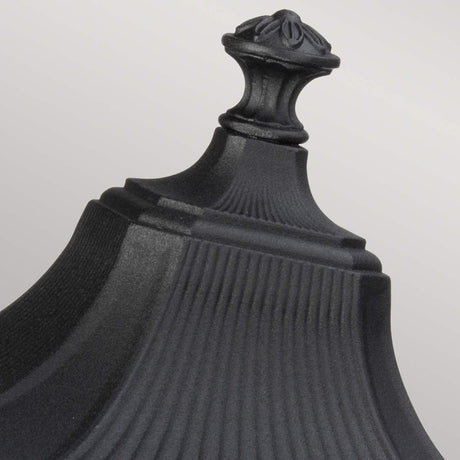 Feiss Pedestal Lantern from the Cotswold Lane range. Cotswold Lane 2 Light Medium Pedestal Product Code = FE-COTSLN3-M-BK