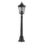 Feiss Pillar Lantern from the Cotswold Lane range. Cotswold Lane 2 Light Medium Pillar Product Code = FE-COTSLN4-M-BK