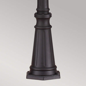 Feiss Lamp Post from the Cotswold Lane range. Cotswold Lane 3 Light Large Post Product Code = FE-COTSLN5-L-BK