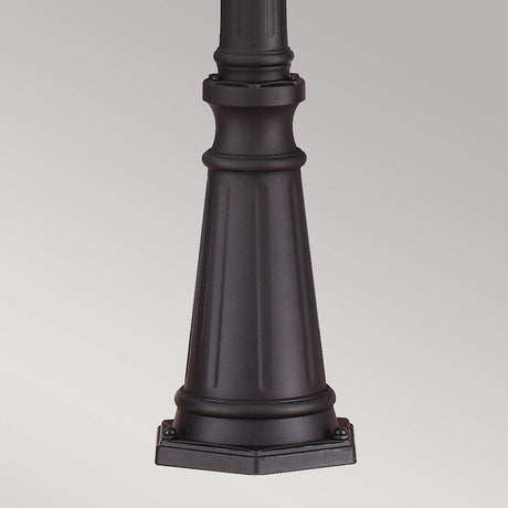 Feiss Lamp Post from the Cotswold Lane range. Cotswold Lane 3 Light Large Post Product Code = FE-COTSLN5-L-BK
