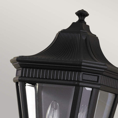 Feiss Outdoor Wall Light from the Cotswold Lane range. Cotswold Lane 2 Light Half Wall Lantern Product Code = FE-COTSLN7-BK