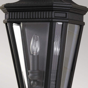 Feiss Outdoor Wall Light from the Cotswold Lane range. Cotswold Lane 2 Light Half Wall Lantern Product Code = FE-COTSLN7-BK