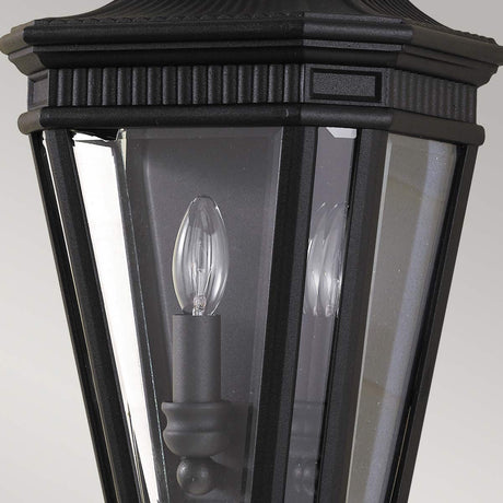 Feiss Outdoor Wall Light from the Cotswold Lane range. Cotswold Lane 2 Light Half Wall Lantern Product Code = FE-COTSLN7-BK