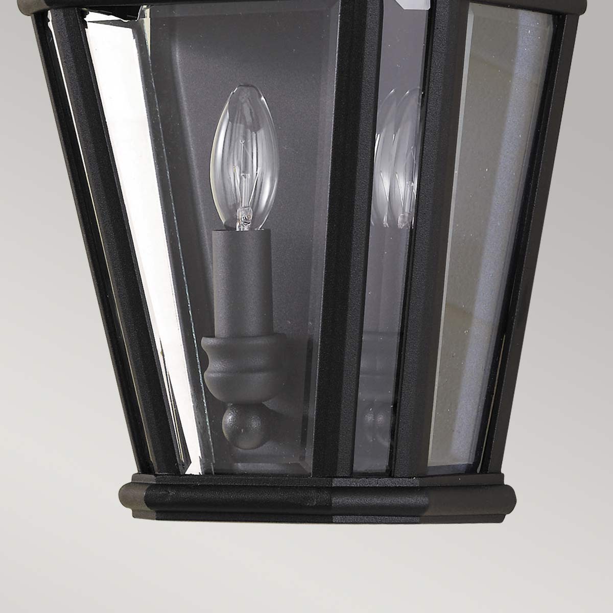 Feiss Outdoor Wall Light from the Cotswold Lane range. Cotswold Lane 2 Light Half Wall Lantern Product Code = FE-COTSLN7-BK