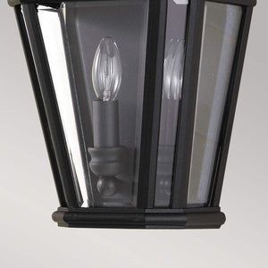 Feiss Outdoor Wall Light from the Cotswold Lane range. Cotswold Lane 2 Light Half Wall Lantern Product Code = FE-COTSLN7-BK