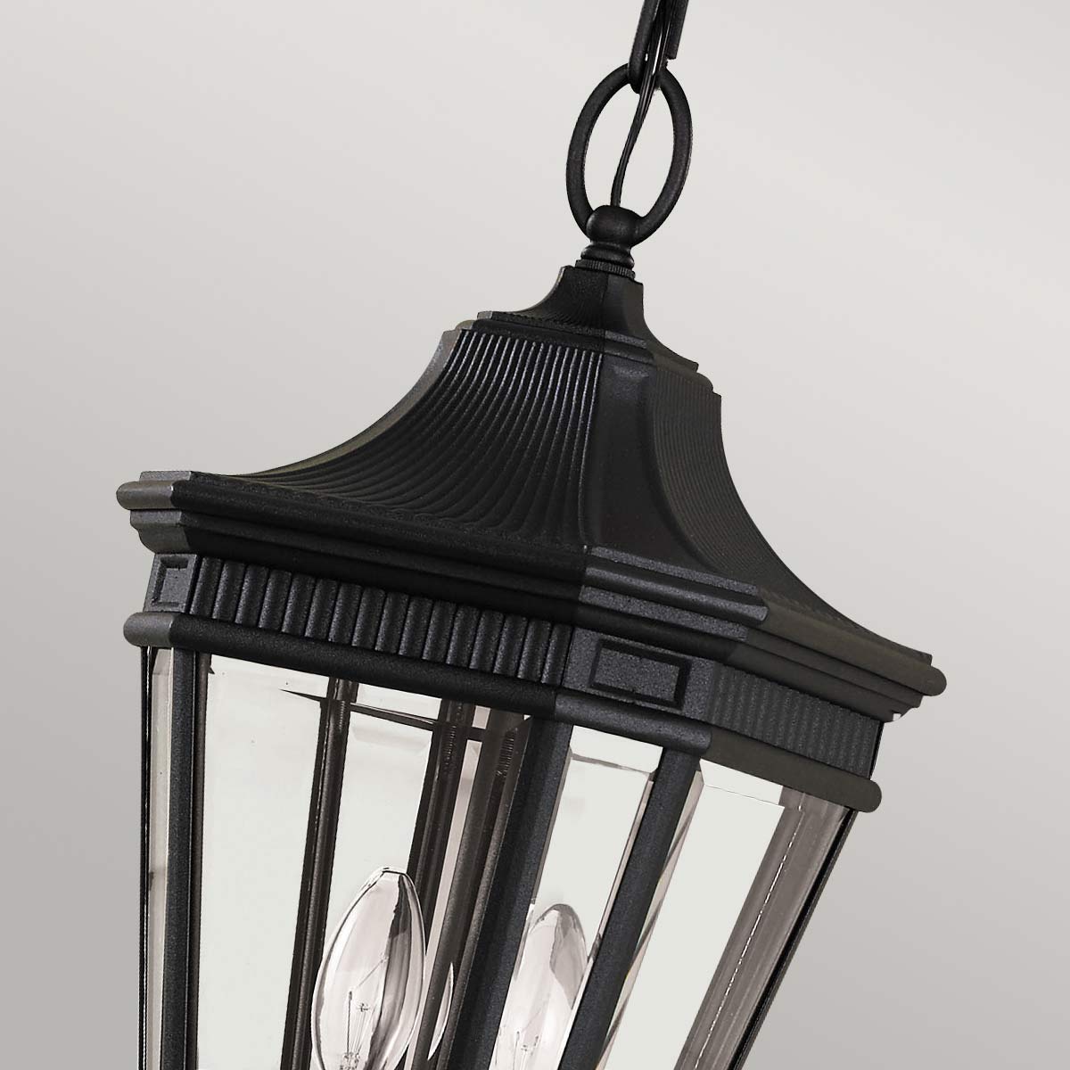 Feiss Outdoor Hanging from the Cotswold Lane range. Cotswold Lane 2 Light Medium Chain Lantern Product Code = FE-COTSLN8-M-BK