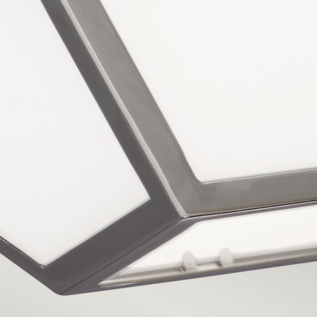 Feiss Pendant from the Diamond range. Diamond 1 Light Medium Pendant Product Code = FE-DIAMOND-P-M